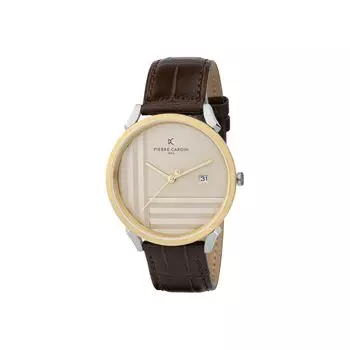 Серебряные мужские часы Pierre Cardin