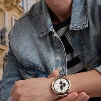 Серебряные мужские часы Pierre Cardin