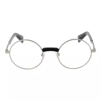 Серебряные мужские оправы для очков Yohji Yamamoto, серебряный