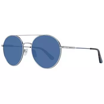 Серебряные мужские солнцезащитные очки Gant