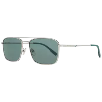 Серебряные мужские солнцезащитные очки Hackett