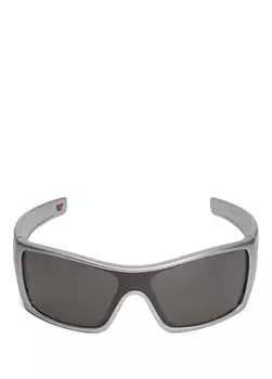 Серебряные мужские солнцезащитные очки Oakley