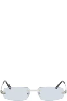Серебряные солнцезащитные очки Premire de Cartier
