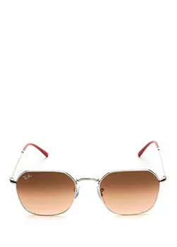Серебряные солнцезащитные очки Ray-Ban, серебряный
