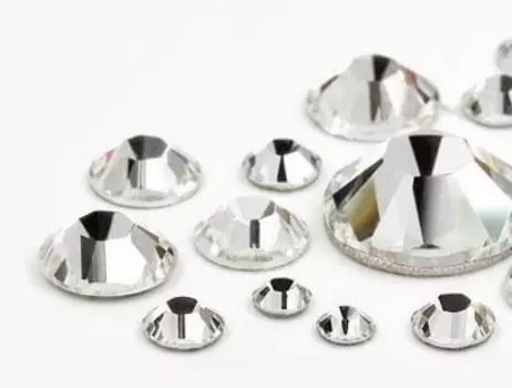 Серебряные стразы - 100 шт №5, SUNFLOWER