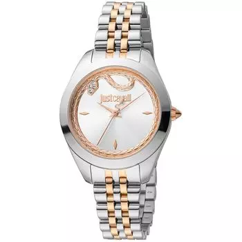 Серебряные женские часы Just Cavalli