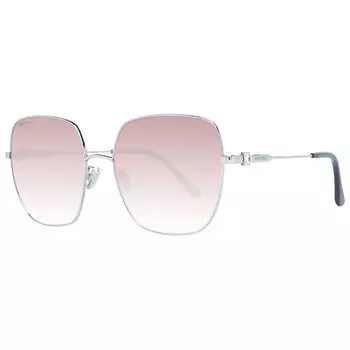 Серебряные женские солнцезащитные очки Jimmy Choo Eyewear