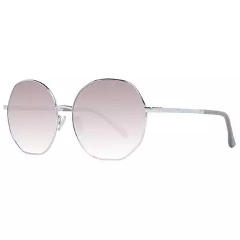 Серебряные женские солнцезащитные очки Jimmy Choo Eyewear