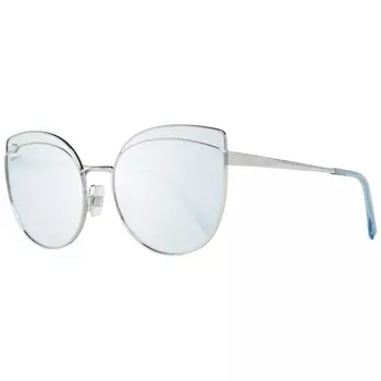 Серебряные женские солнцезащитные очки Swarovski