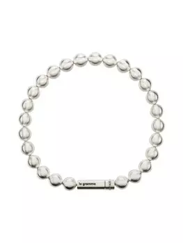 Серебряный браслет Le 47g с бусинами Le Gramme