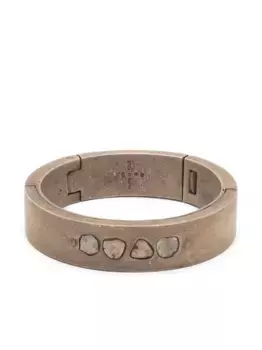 Серебряный браслет Slabs Parts of Four, серебяный