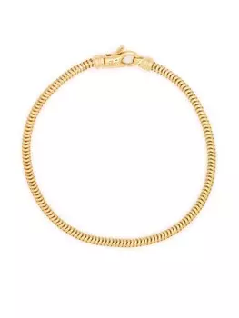 Серебряный браслет Tom Wood, золотой