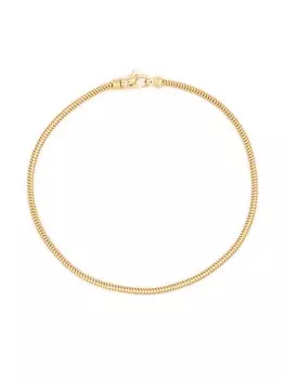 Серебряный браслет Tom Wood, золотой