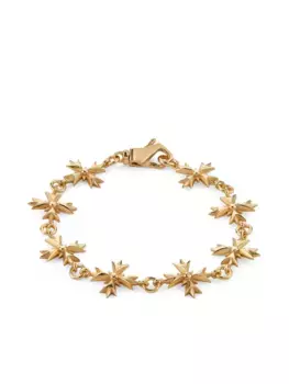 Серебряный цепочный браслет Crest Emanuele Bicocchi, золотой