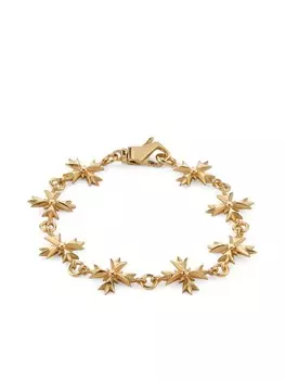 Серебряный цепочный браслет Crest Emanuele Bicocchi, золотой