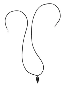 Серебряный чокер Tiny Spear с ониксом Sophie Buhai, черный