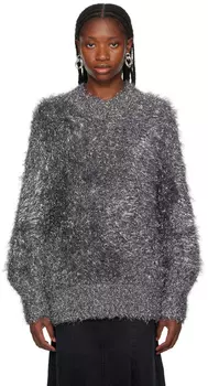 Серебряный свитер Wayne Isabel Marant