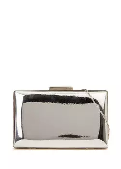 Серебряный женский клатч Divarese