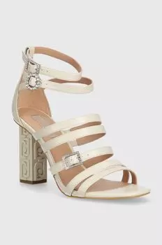 SERENA 13 кожаные сандалии Liu Jo, бежевый