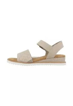 SERENDIPITOUS Desert Kiss Skechers, босоножки на танкетке бежевый