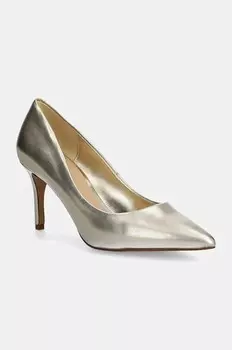 SERENITI кожаные туфли на высоком каблуке Aldo, золотой