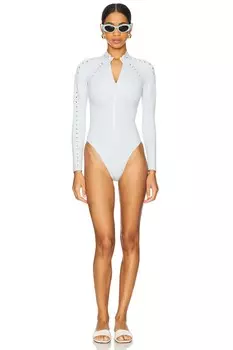 Серф-костюм однотелка Riley Gigi C, mist