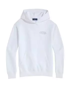 Серфовый худи из френч тери Vineyard Vines, белый