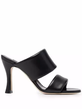 Sergio Rossi босоножки с открытым носком, черный