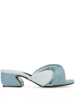 Sergio Rossi джинсовые мюли SR Rossi, синий