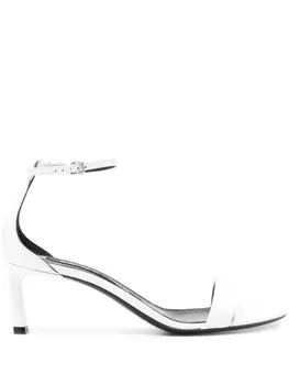 Sergio Rossi лакированные босоножки, белый