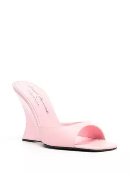 Sergio Rossi мюли с открытым носком, розовый