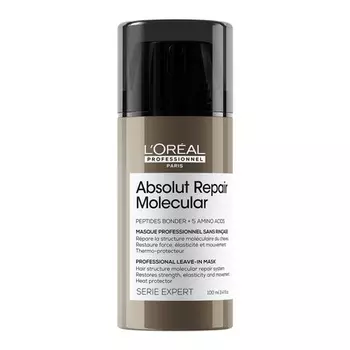 Serie Expert Absolut Repair Молекулярная ополаскивающая маска для всех поврежденных волос 100мл L'Oral Professionnel