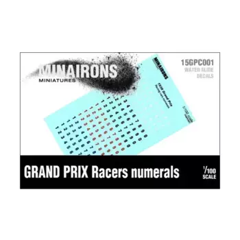 Серийные номера гоночных автомобилей, 1938 Grand Prix - Decals (1:100)