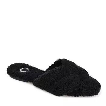 Серина тапочка Journee, черный