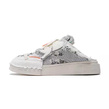 Серия 045 Сабо с закрытым носком унисекс Reviver Lab, белый