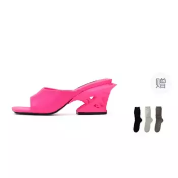 Серия без сахара Шлепанцы женские Daphne Lab, черный