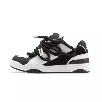 Серия Cat&Sofa Dirty braid Обувь для скейтбординга унисекс, цвет black and white panda