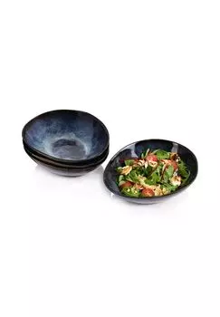 Серия глиняной посуды Токио Snger, blau - salatschalen set 4-teilig