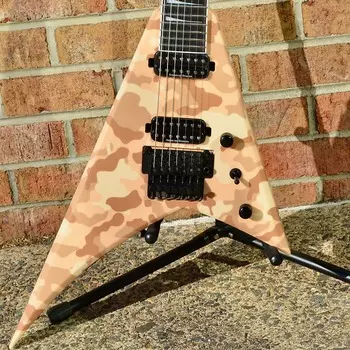 Серия Jackson Concept Rhoads RR24-7, накладка на гриф черного дерева, камуфляж пустыни Concept Series Rhoads RR24-7, Ebony Fingerboard, Desert Camo