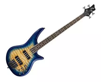 Серия Jackson JS Spectra Bass JS3Q — янтарно-синий взрыв JS Series Spectra Bass JS3Q - Amber