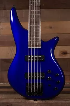 Серия Jackson JS Spectra Bass JS3V, Laurel FB, синий индиго JS Series Spectra Bass JS3V, Laurel Fingerboard, Indigo Blue