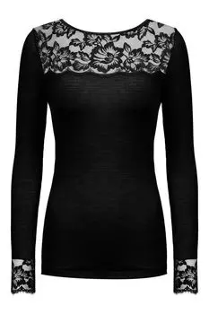 Серия рубашек из шерсти Love Mey, черный