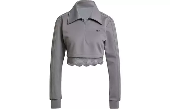 Серия серых свитеров женская серая Adidas Originals