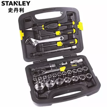 Серия Stanley 12,5 мм Dafei, 28 предметов, 40 предметов, метрический комплексный набор инструментов, набор из 28 предметов 91-938-22