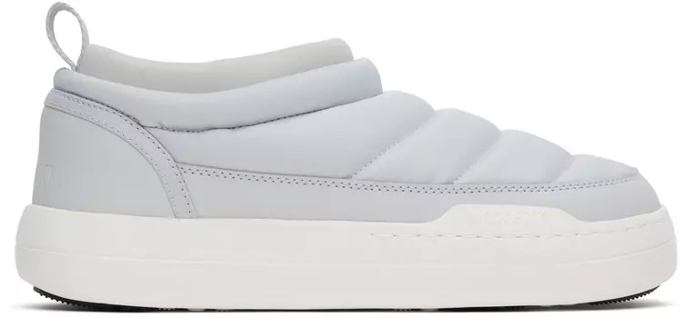 Серо-белые мокасины Park Soft Nylon Moon Boot