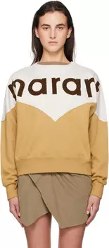 Серо-бежевая толстовка Хьюстон Isabel Marant Etoile