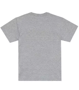 Серо-черная футболка с сердечком Comme Des Garcon, серый