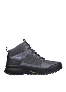 Серо-черная мужская уличная обувь Skechers