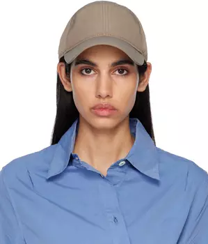 Серо-коричневая кепка с 6 панелями Our Legacy