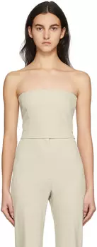 Серо-коричневая майка Одри Paris Georgia